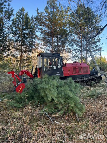 Расчистка участков,лэп,заросших полей мульчером