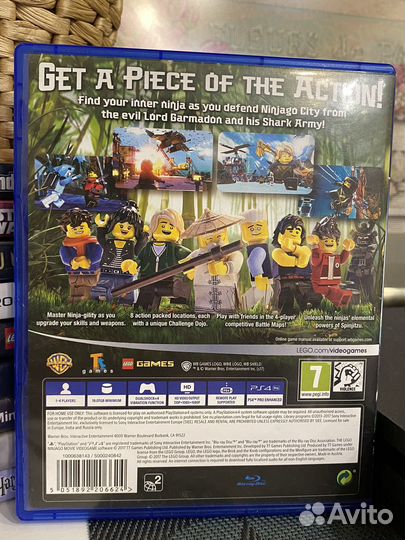 Lego ninjago movie videogame ps4