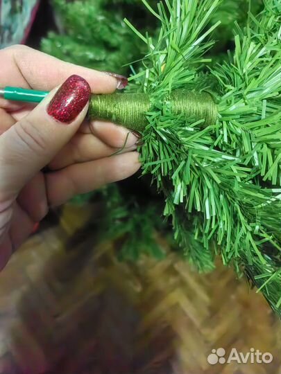 Ель искуственная литая бу