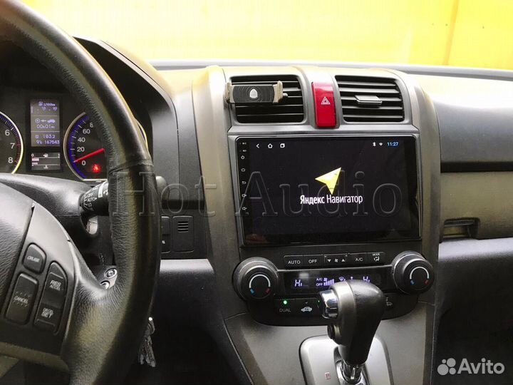 Магнитола Mstar для Honda CR-V с установкой