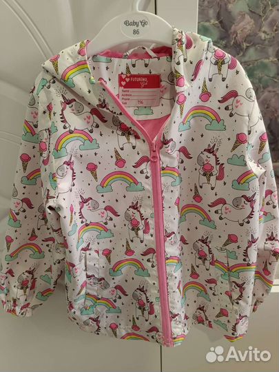 Ветровка для девочки 116