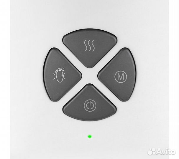 Массажер для ног CleverCare компактный, с подогрев