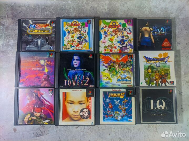 Игры на PS1 Япония Оригинал