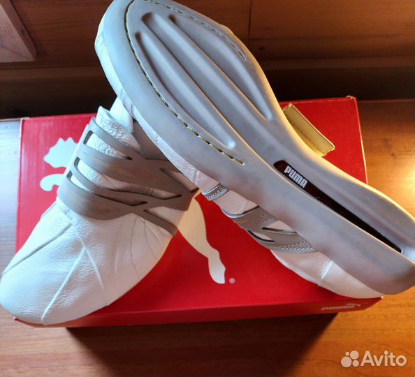 Кроссовки модельные кожаные puma оригинал