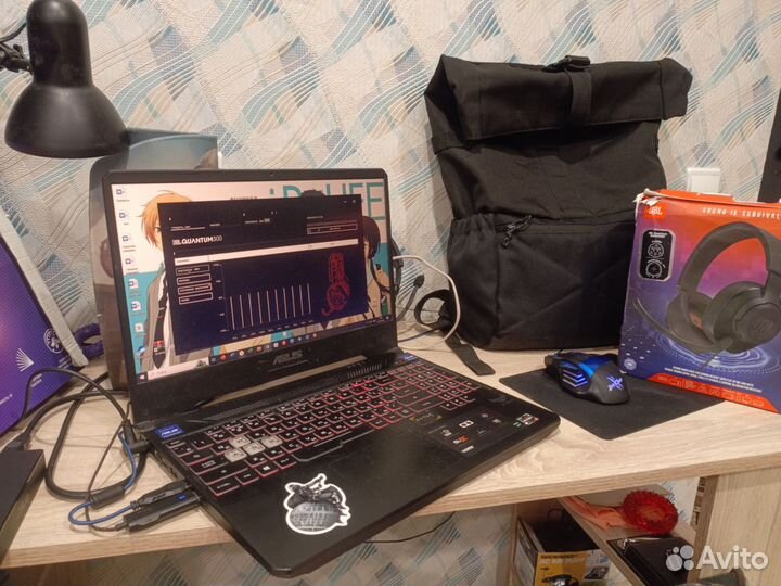 Игровой ноутбук asus tuf gaming fx 505 DT
