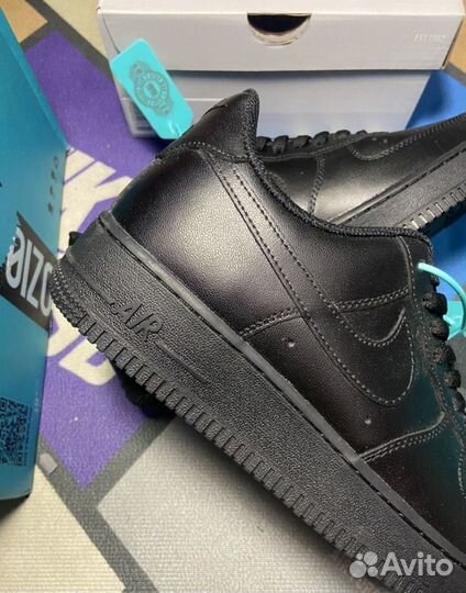 Nike Air Force 1 Black Оригинал