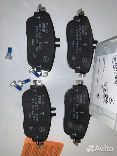 A0064204620 Mercedes тормозные колодки