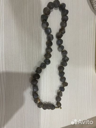 Бусы из натуральных камней винтаж