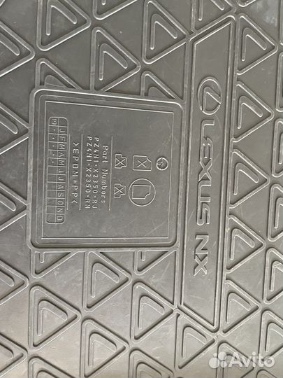 Коврики салона Lexus NX 2014-2021