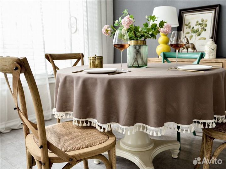 Скатерть круглая 160, 180 см