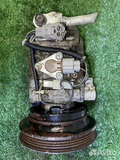 Компрессор кондиционера 4E-F Toyota Starlet EP82 1