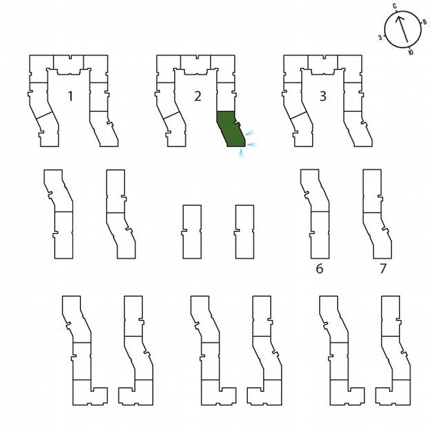 3-к. квартира, 69,2 м², 1/3 эт.