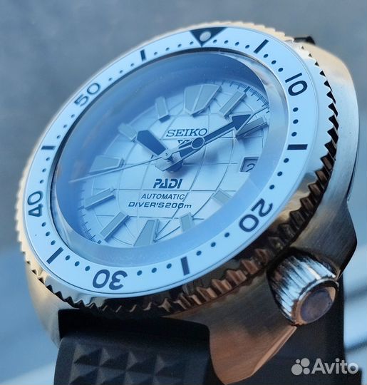 Часы Seiko Silver Tuna Mod