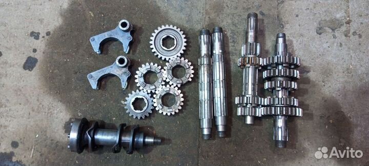 Запчасти кпп cz 125