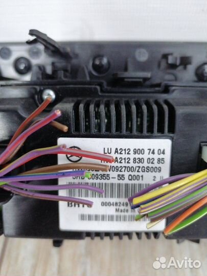 Блок управления климатом Mercedes E W212 3.5 2010