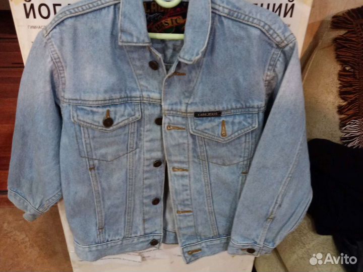 Джинсовая куртка для мальчика
