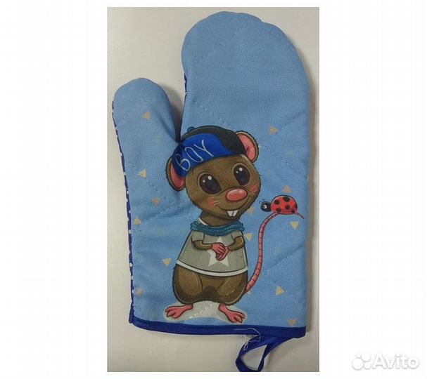 Прихватка-Рукавица Эдем сма Мышки фотопринт 20х30