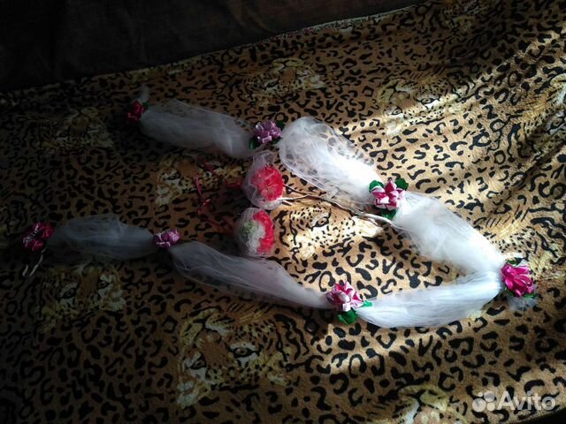 Свадебные ленты на авто