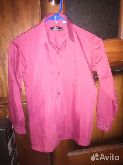 Рубашки школьные 134р