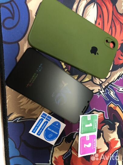 Продам набор чехол и секло матовое