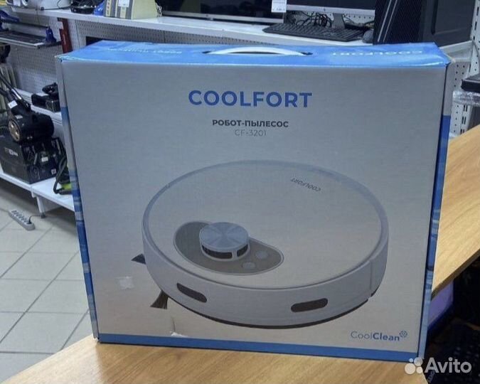 Робот-пылесос coolfort cf-3201