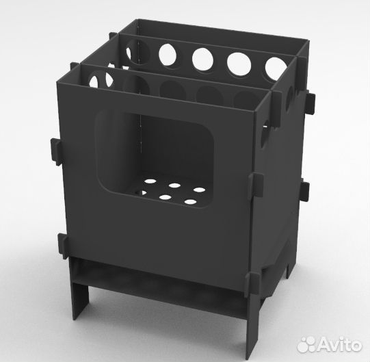 Печь щепочница