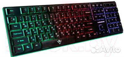 Клавиатура Nakatomi KG-23U игровая с подсветкой