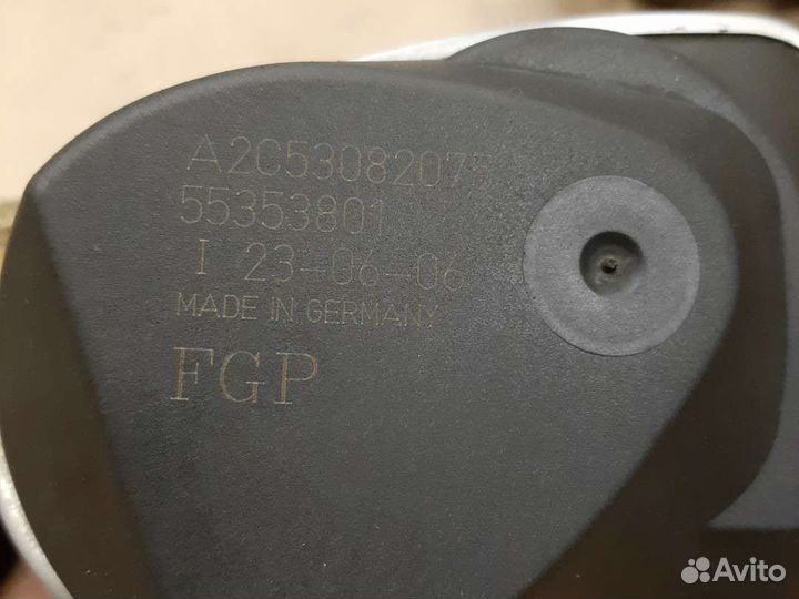 Дросельная заслонка Opel Astra H Vectra C