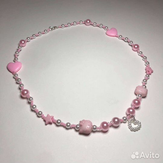 Ожерелье из бисера