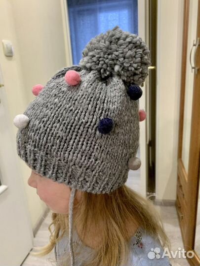 Комплект шапка и снуд