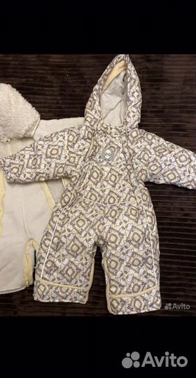 Зимний комбинезон-трансформер для малыша