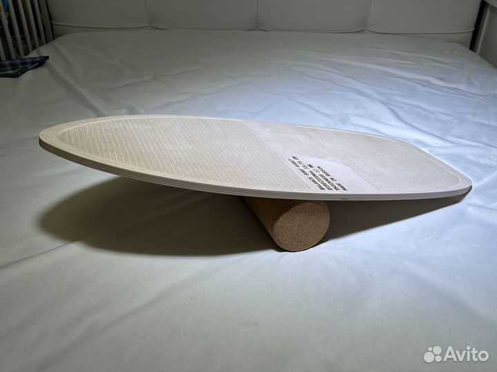 Балансборд с пробковым роликом