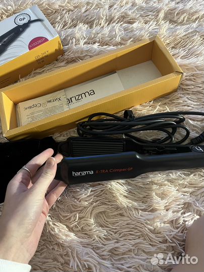 Щипцы-гофре для волос Harizma