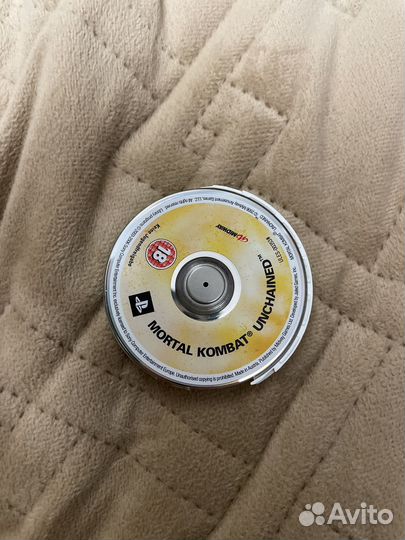 Диск Mortal Kombat Unchained для sony Psp
