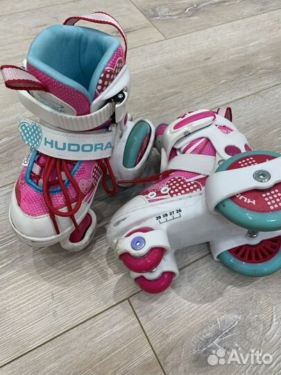 Роликовые коньки hudora 26-29