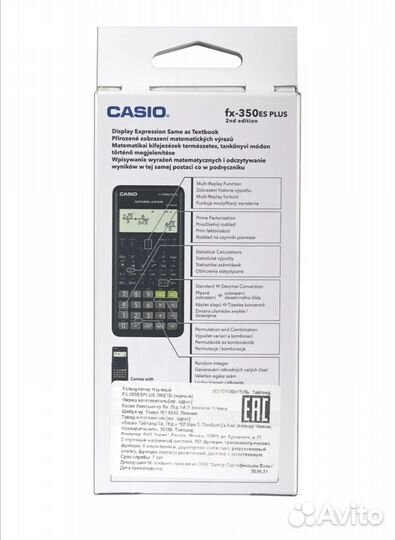 Калькулятор Casio fx 82es plus