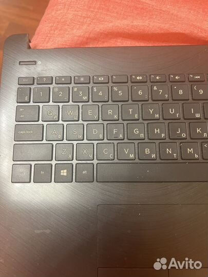 Клавиатура для ноутбука HP на запчасти, кнопки