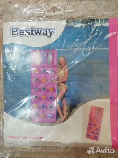 Матрас надувной для купания