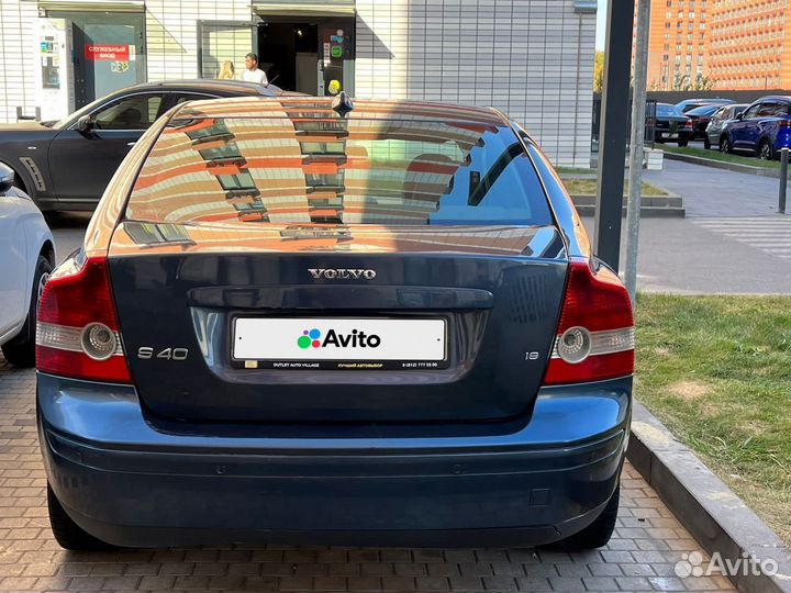 Volvo S40 1.8 МТ, 2007, 192 000 км