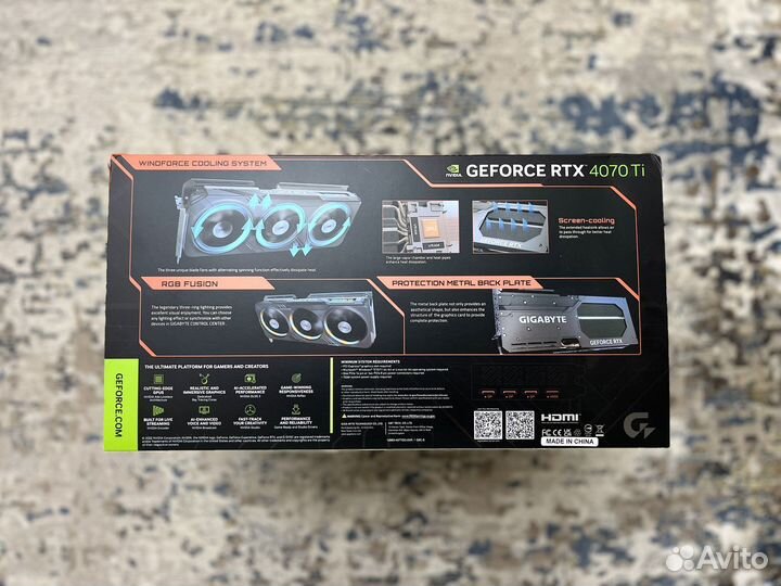 Gigabyte RTX 4070 Ti Gaming OC Новые