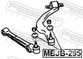 Пыльник шаровой опоры mitsubishi lancer cedia CS