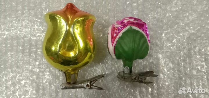 Ёлочные игрушки из СССР