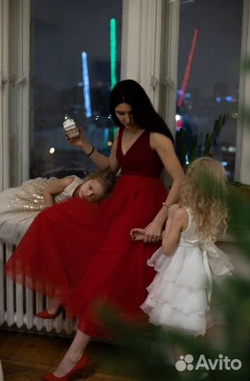 Красное платье 12 Storeez