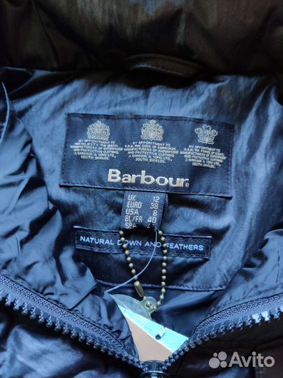 Жилет пуховой жен Barbour Nation Down Gilet Black