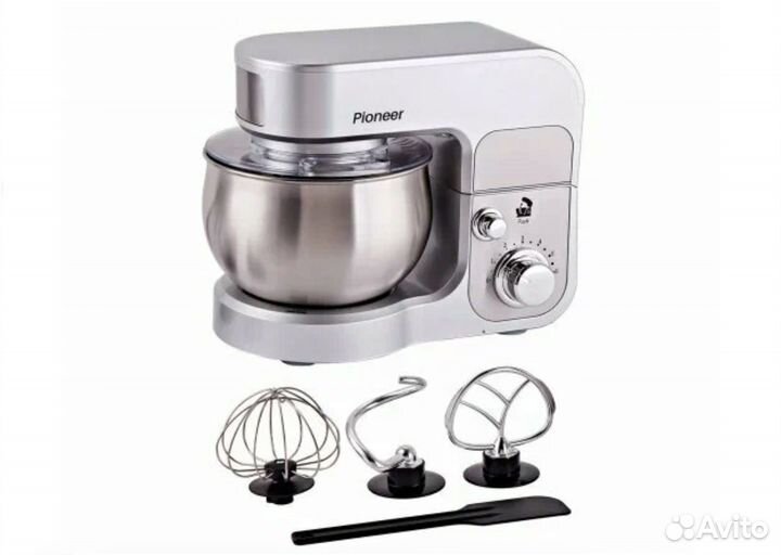 Миксер планетарный Pioneer MX323 silver, 3 л