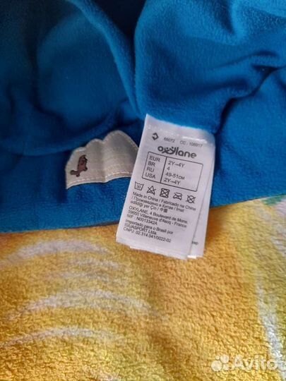 Зимняя шапка для мальчика 2-4 года