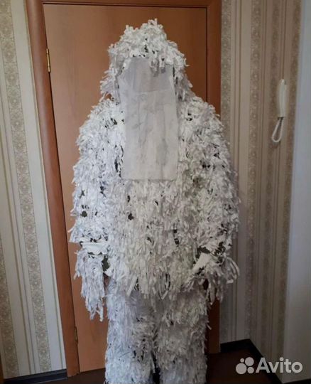 Зимний маскировочный костюм