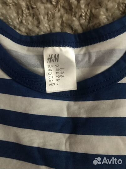 H&M Zara, шорты, трикотаж 1,5-2