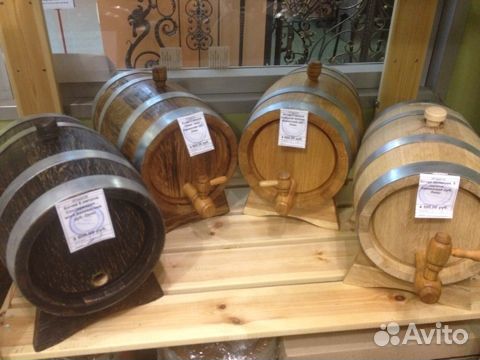 Бочка дубовая