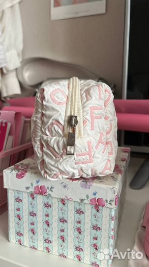 Косметичка белая pinterest